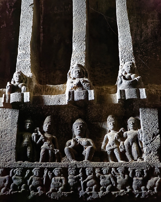 Grottes d'Ellora-Grottes bouddhistes-048